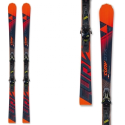 Male Advanced Ski Red Slope